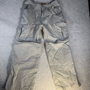 Vintage Marino Bay Hiking Pants 34x30 Zip Off Convertible Cargo Shorts
